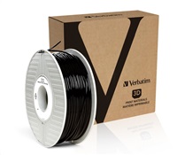 VERBATIM 3D Printer Filament PRIMALLOY 2,85mm ,72m, 500g black 55507