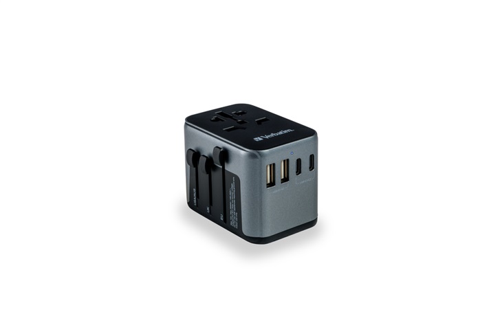VERBATIM 49545 UTA-03 Travel Adapter 023942495451