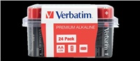 VERBATIM AA Alkalická Baterie 24 Pack / LR6 49505