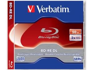 Verbatim BD-RE DL 50GB 2x jewel 43760