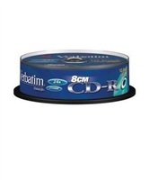 VERBATIM CD-R(10-Pack)8cm/Spindle/Colours/210MB/24x 43413