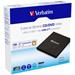 VERBATIM externí mechanika DVD-RW Rewriter USB-C, černá 43886