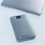 Verbatim externý pevný disk, Executive Fingerprint Secure HDD, 2.5", USB 3.0 (3.2 Gen 1), 2TB, 53653