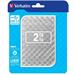 Verbatim externý pevný disk, Store,n,Go, 2.5", USB 3.0, 2TB, 2000GB, 53198, strieborný