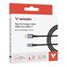 Verbatim kabel Sync & Charge USB-A to USB-C 18W 120 cm černý 0023942318439