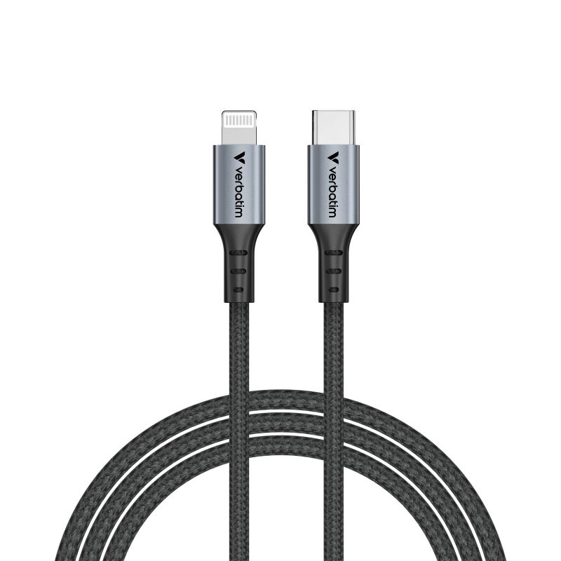 Verbatim kabel Sync & Charge USB-C na Lightning 120 cm černý 0023942318446