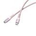 Verbatim magnetický kabel Sync & Charge USB-C to USB-C 100W 120 cm růžový 0023942318576
