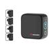VERBATIM Mini GaN Nabíječka s displejem 65W, 2xUSB-C, 1xUSB-A, černá 30238