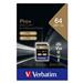 Verbatim pamäťová karta SDXC Pro+, 64GB, SDXC, 49197, UHS-I U3