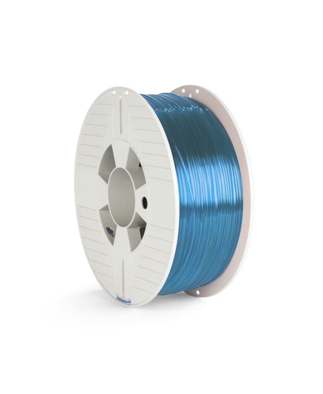 Verbatim PET-G struna 1,75 mm pro 3D tiskárnu, 1kg, modrá transparent 0023942550563