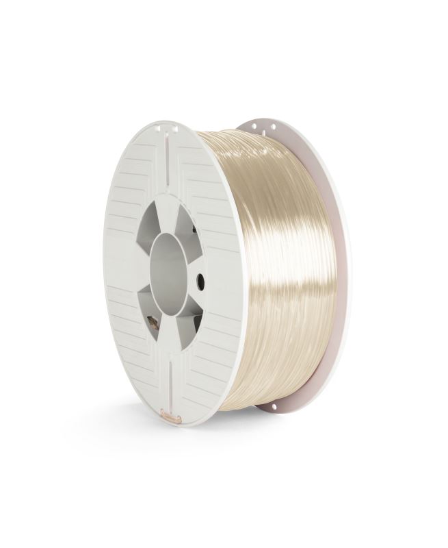Verbatim PET-G struna 1,75 mm pro 3D tiskárnu, 1kg, transparent 0023942550518