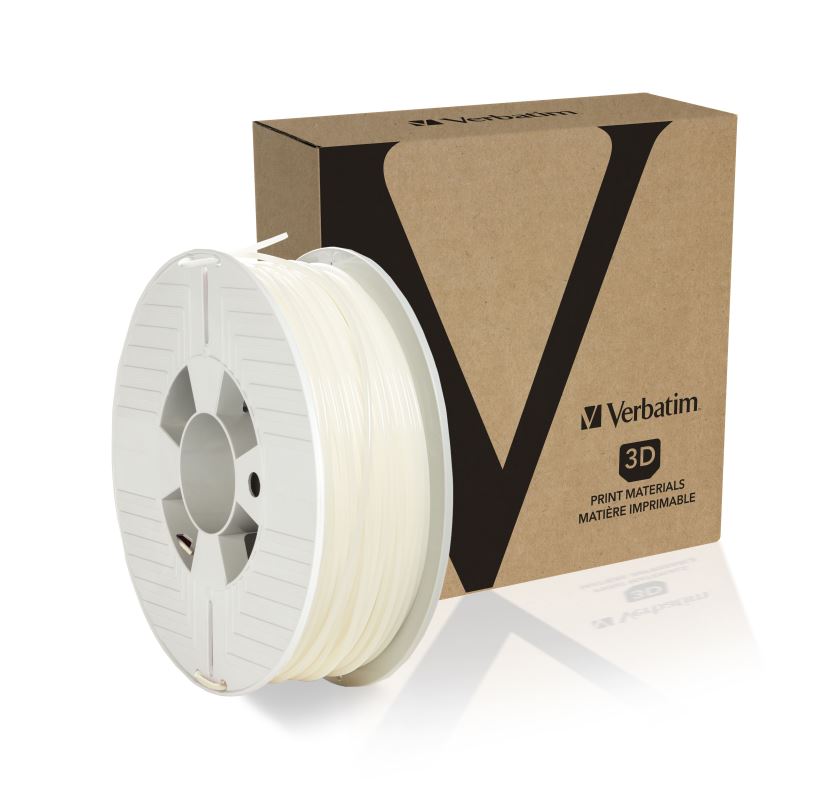 Verbatim PLA struna 2,85 mm pro 3D tiskárnu, 1kg, Natural (NA1) 0023942553267