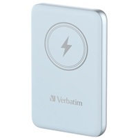 VERBATIM Powerbanka Charge 'n' Go, Magnetická, 10000 mAh, USB-C, Modrá 32247