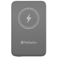 VERBATIM Powerbanka Charge 'n' Go, Magnetická, 10000 mAh, USB-C, Šedá 32249