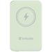 VERBATIM Powerbanka Charge 'n' Go, Magnetická, 5000 mAh, USB-C, Zelená 32241