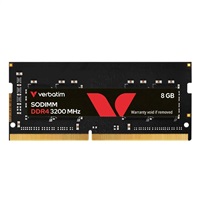 VERBATIM SODIMM DDR4 8GB 3200MHz Single Pack without Heatsink 30108