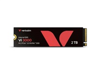 VERBATIM SSD Vi3000 Internal PCIe NVMe M.2 SSD 2TB , W 3000/ R 3300 MB/s 49376