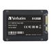 VERBATIM SSD Vi550 S3 512GB SATA III, 2.5" W 535/ R 560 MB/s 49352