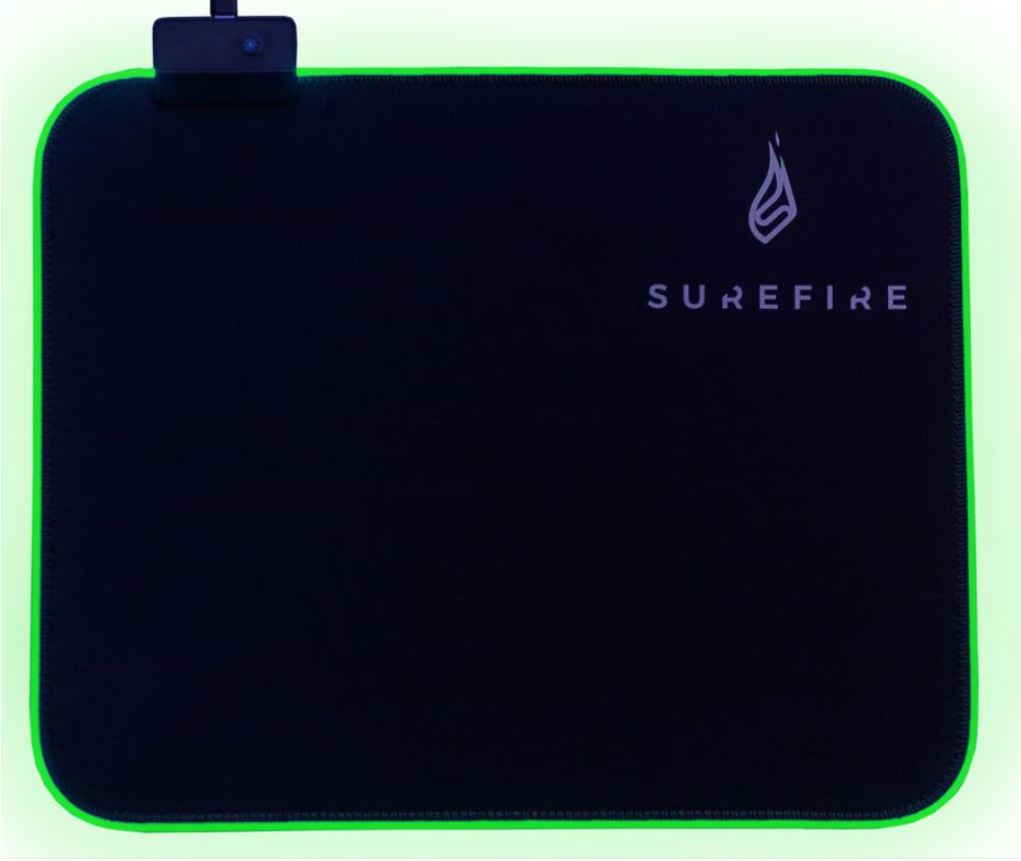 VERBATIM SUREFIRE Silent Flight RGB-320 Gaming podložka pod myš 48812
