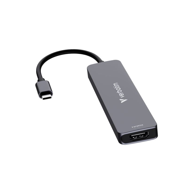 Verbatim USB-C Essentials Multiport Hub 7 Port, HDMI, USB-A, USB-C, SD/microSD čtečka 0023942321583