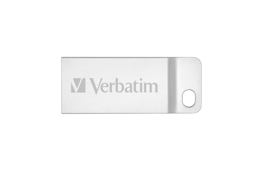 Verbatim USB flash disk, 2.0, 16GB, Store,N,Go Metal Executive, strieborný, 98748