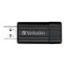 Verbatim USB flash disk, 2.0, 16GB, Store,N,Go PinStripe, čierny, 49063