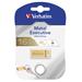 Verbatim USB flash disk, 3.0, 16GB, Store,N,Go Metal Executive, zlatý, 99104