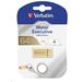 Verbatim USB flash disk, 3.0, 16GB, Store,N,Go Metal Executive, zlatý, 99104