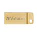 Verbatim USB flash disk, 3.0, 64GB, Store,N,Go Metal Executive, zlatý, 99106