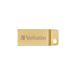 Verbatim USB flash disk, 3.0, 64GB, Store,N,Go Metal Executive, zlatý, 99106