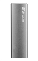 VERBATIM Vx500 EXTERNAL SSD Drive 120GB silver USB-C 47441