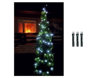 Vianočná dekorácia - svetelná reťaz biela 100ks LED 108/WH