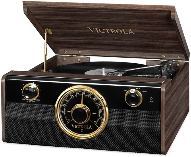 Victrola VTA-240B Gramofon hnědý 5060647650230
