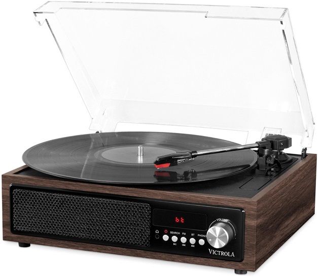 Victrola VTA-67 Gramofon hnědý 5060647650414