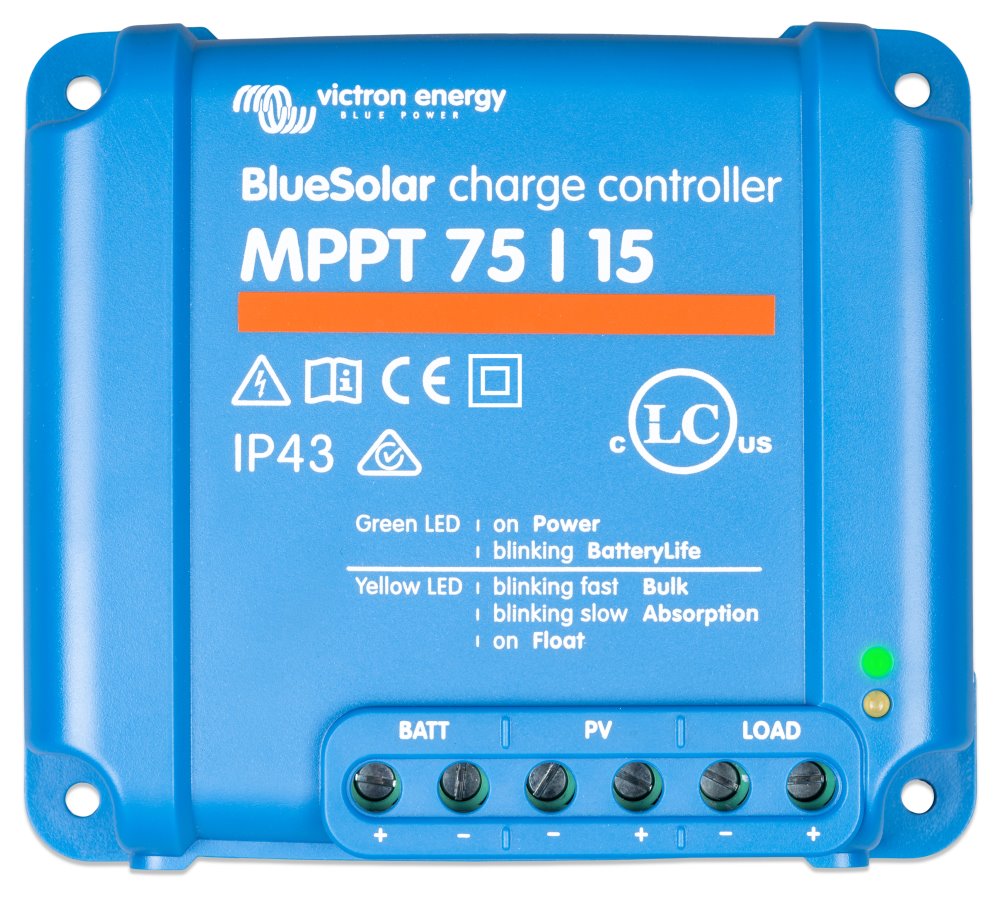 Victron BlueSolar 75/15 MPPT solární regulátor SCC010015050R
