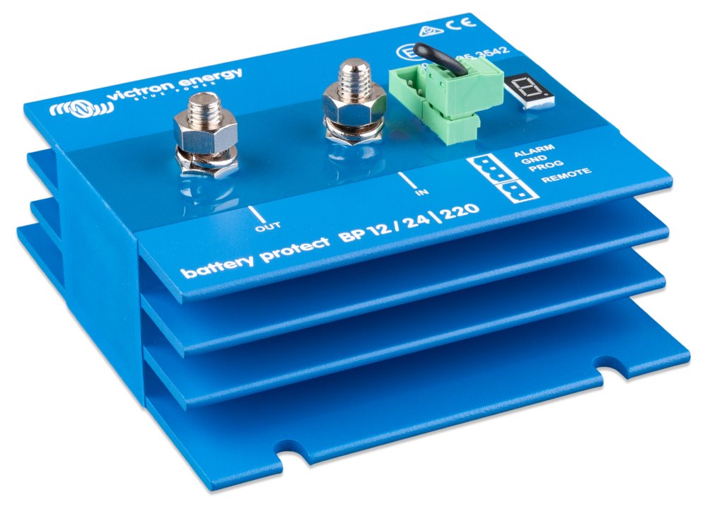 Victron BP-220, ochrana baterií, 12V/24V-220A BPR000220400