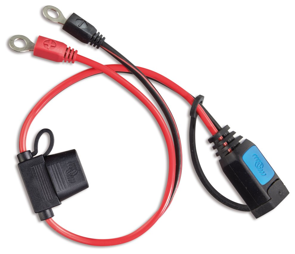 Victron kabel s oky M8 a 30A pojistkou pro nabíječky BlueSmart IP65 BPC900110014