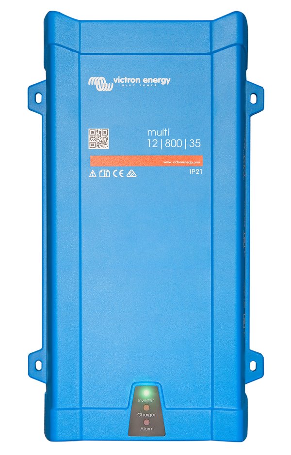Victron MultiPlus hybridní měnič 12V/800VA/35A-16A PMP121800000
