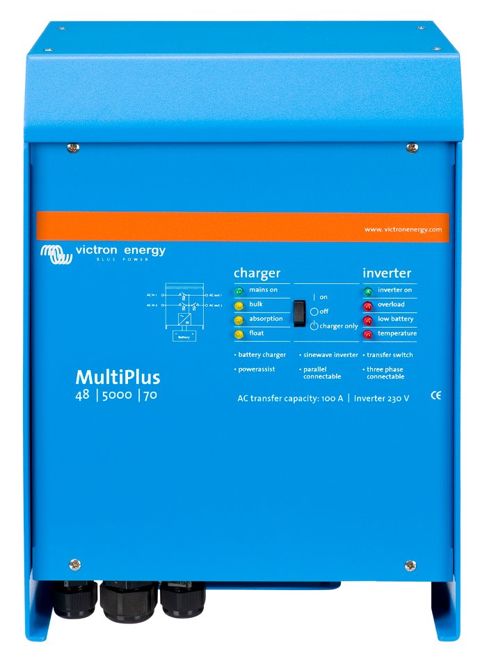 Victron MultiPlus hybridní měnič 48V/5000VA/70A-100A PMP485021010