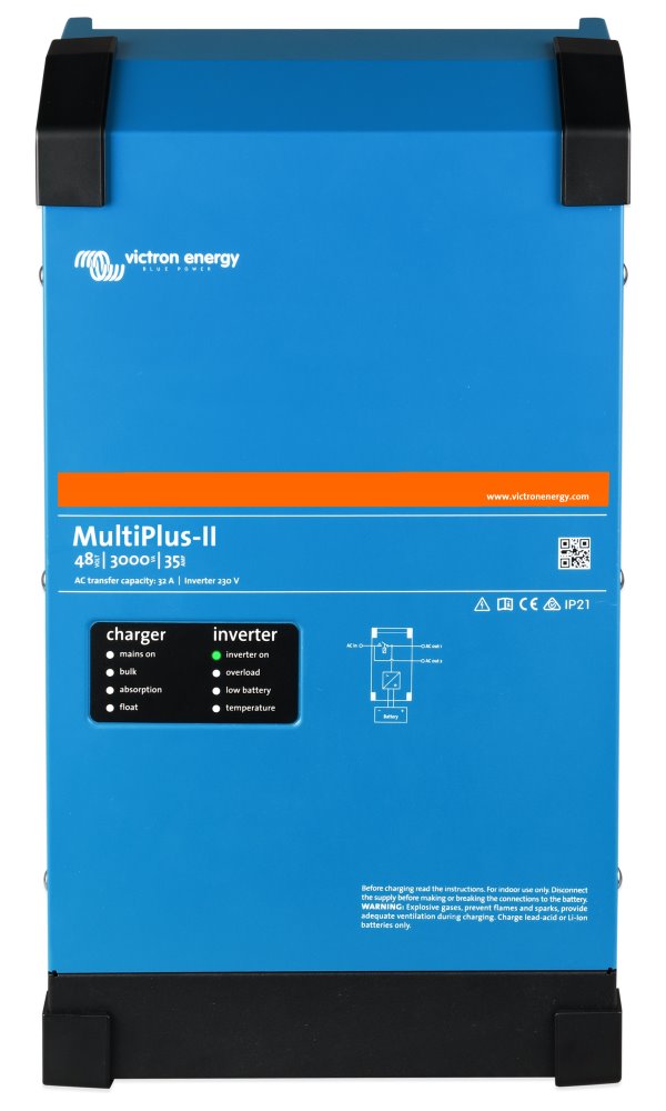 Victron MultiPlus-II hybridní měnič 48V/3000VA/35A-32A PMP482305010