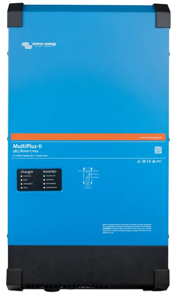 Victron MultiPlus-II hybridní měnič 48V/8000VA/110A-100A 230V PMP482805000