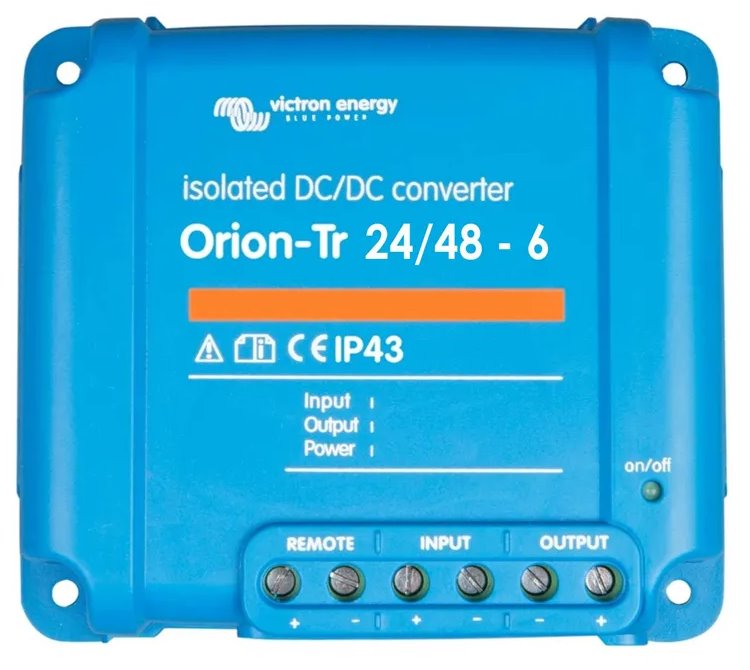 Victron Orion-Tr 24/48V-6A (280W) DC-DC konvertor, Izolovaný, IP43 ORI244828110