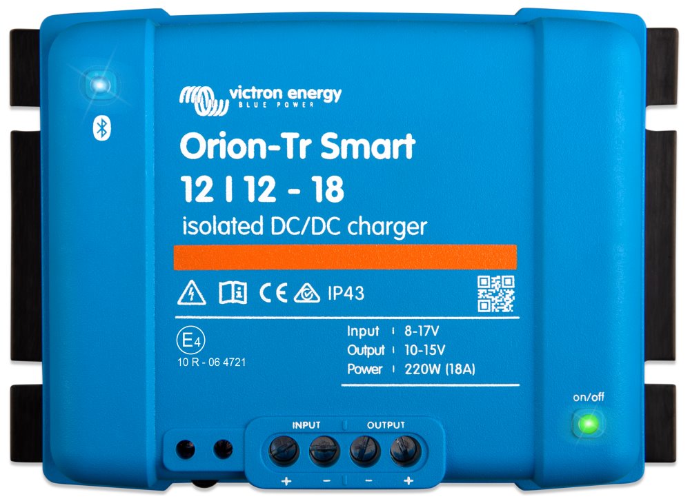 Victron Orion-Tr Smart DC-DC nabíječka 12/12-18A (220W) izolovaná ORI121222120