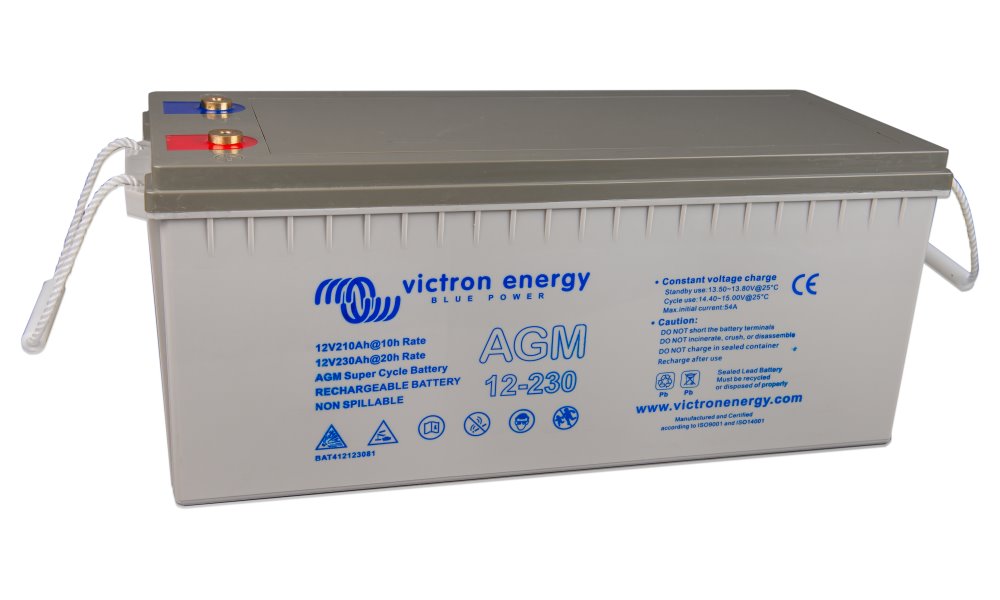 Victron Pb akumulátor AGM akumulátor Super Cycle 12V/230Ah BAT412123081
