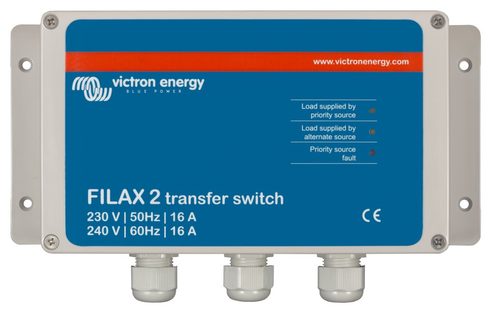 Victron přepínač napájení Filax-2 230V/50Hz-240V/60Hz SDFI0000000