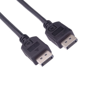 Video kábel DisplayPort samec - DisplayPort samec, 0.5m, čierny, DOPREDAJ KM005DPN01