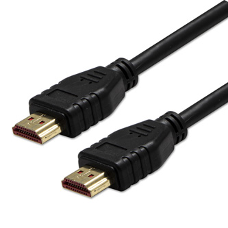Video kábel HDMI samec - HDMI samec, HDMI 2.1 - Ultra High Speed, 3m, pozlatené konektory, čierny, KM0301HG3BQL