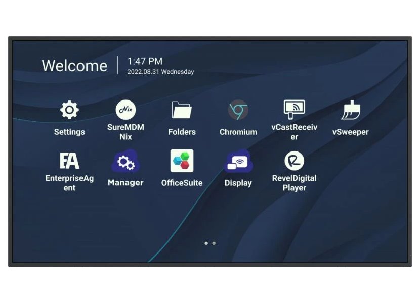 Viewsonic CDE4330 43" 4K 3840x2160/450nits/1200:1/6,5ms/2xHDMI/RS-232:x1/WiFi Slot:x1/repro 2x10W