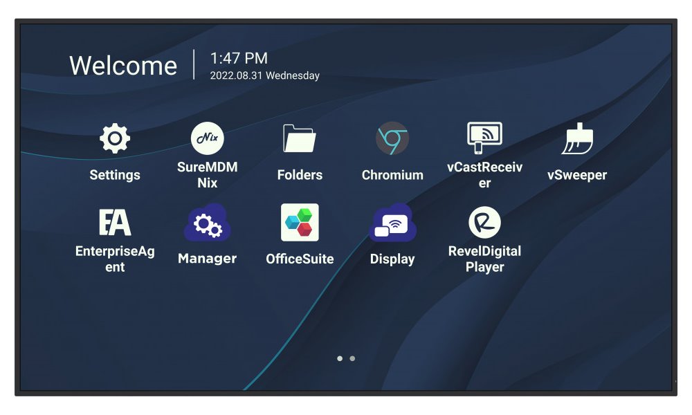 Viewsonic CDE5530 55" 4K 3840x2160/450nits/6,5ms/2xHDMI/RS232/Wifislot/USB-C/2xUSB/LAN/Android 11/VESA/Repro/24/7