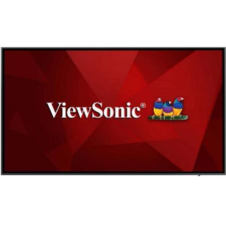 ViewSonic Flat Display CDE7520 W-E/ 75"/ 24/7 LCD /3840x2160/ 8ms/ 450cd/ HDMIx 2 /DP / VGA /USB A x 3 /RJ45 CDE7520-W-E